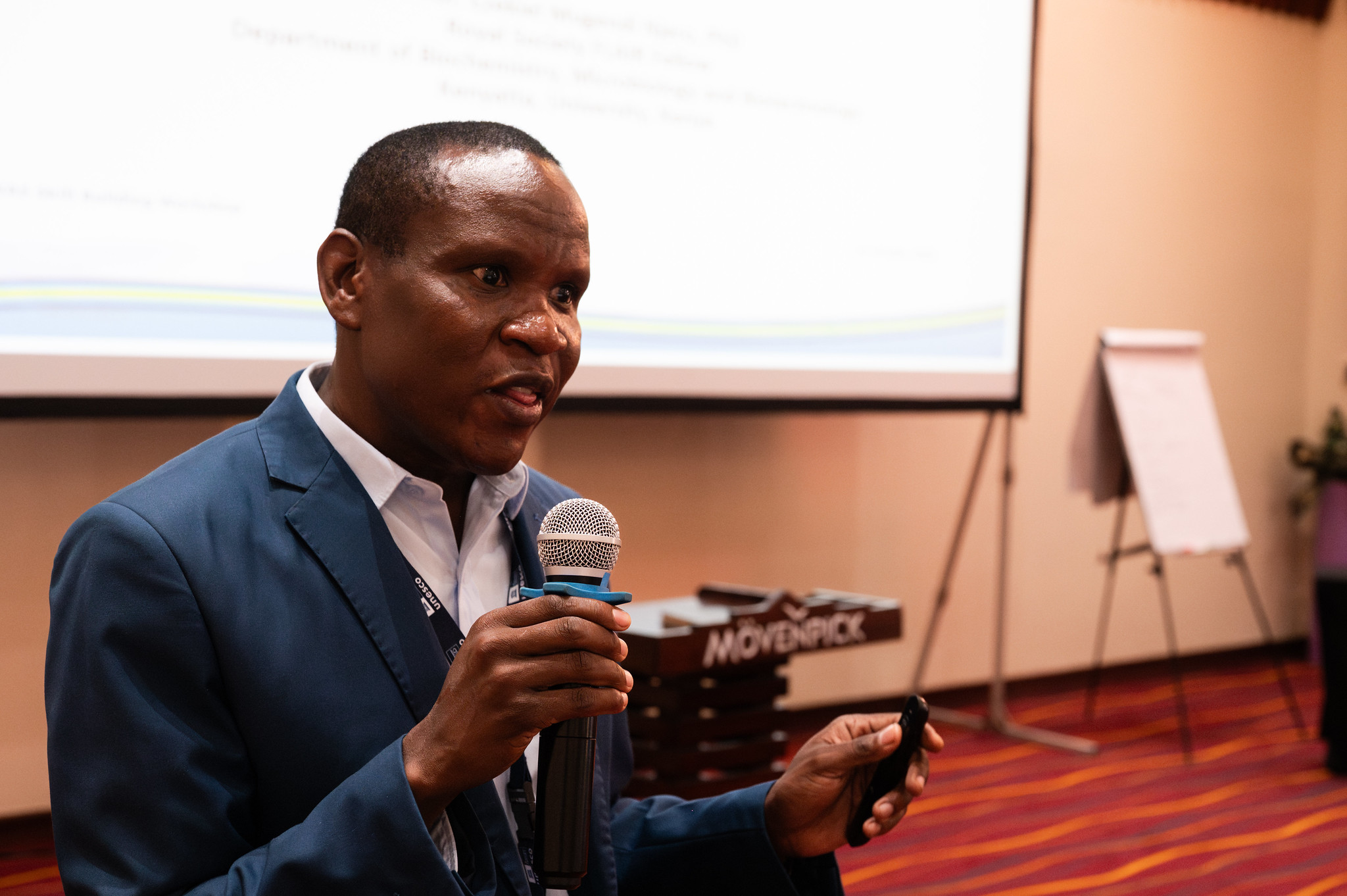 Ezekiel Njeru, Senior Lecturer, Department of Microbiology, Nairobi, Kenya. (Photo: G. Ortolani/TWAS)
