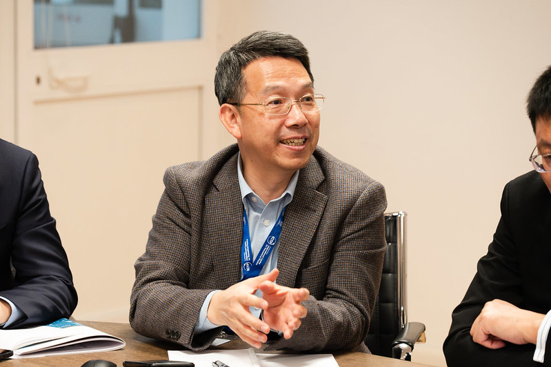Zhaohui LIN, Professor and Director, CAS-TWAS Centre of Excellence for Climate and Environmental Sciences (ICCES), Institute of Atmospheric Physics, Chinese Academy of Sciences. (Photo: H. Gergolet/TWAS)