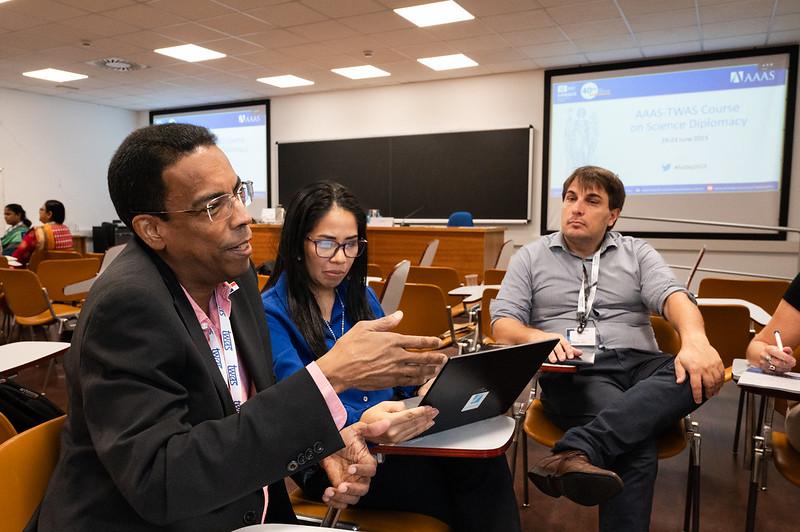 Participants in the 10th AAAS-TWAS Course on Science Diplomacy. (Photo: G. Ortolani)