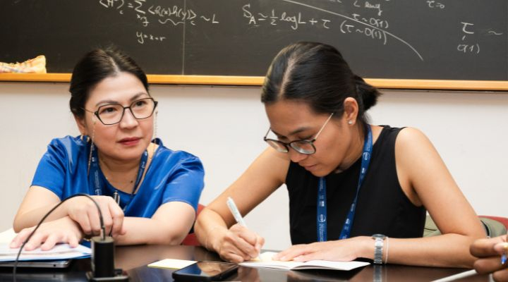 Mary Luck Hicarte and Denise Margaret S. Matias