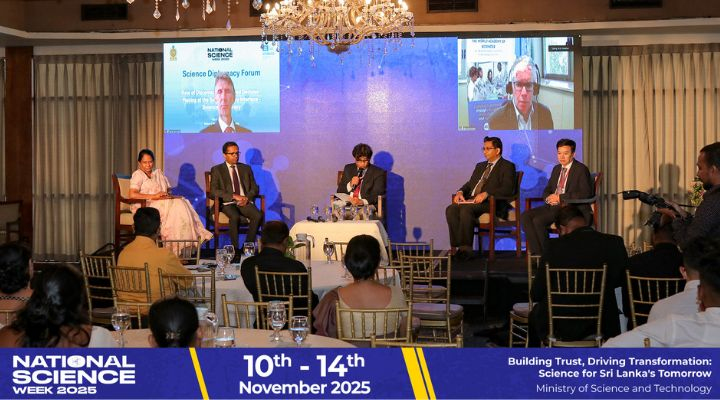 A highlight from the high-level forum in Sri Lanka