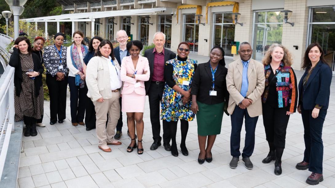 Participants in the TWAS-Elsevier Foundation climate and gender workshop.